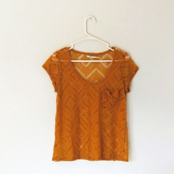 Urban Outfitters Lace Top - Picture 2 of 5